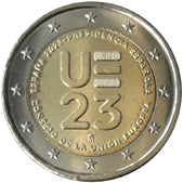 2 Euro Commemorative coin Spain 2023 - The Spanish Presidency of the Council of the EU