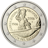 2 Euro Commemorative coin Vatican 2006