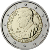 2 Euro Commemorativo Vaticano 2007