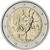2 Euro Commemorativo Vaticano 2008