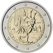 2 Euro Commemorative coin Vatican 2008