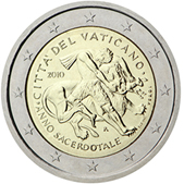 2 Euro Commemorativo Vaticano 2010
