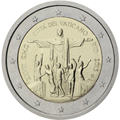 2 Euro Commemorativo Vaticano 2013 - Giornata della gioventù