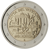 2 Euro Commemorativo Vaticano 2014