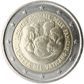 2 Euro Commemorativo Vaticano 2015