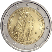 2 Euro Commemorative coin Vatican 2019 - 25 years since the restoration of the Sistine Chapel