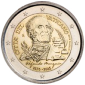 2 Euro Commemorative coin Vatican 2023 - Anniversary of the death of Alessandro Manzoni