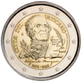 2 Euro Commemorativo Vaticano 2023 - Anniversario morte Alessandro Manzoni