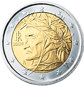 2 Euro Italia seconda serie dritto