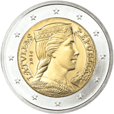 2 Euro Lettonia