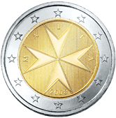 2 Euro Malta dritto