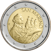 2 Euro San Marino dritto terza serie