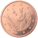 2 eurocent Andorra obverse