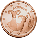 2 eurocent Cipro dritto