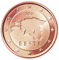 2 eurocent Estonia dritto