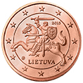 2 eurocent Lituania dritto