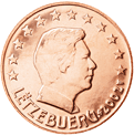 2 eurocent Lussemburgo dritto