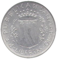 2 Lire San Marino 1981 dritto