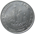 2 Lire San Marino 1993 dritto