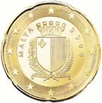 20 eurocent Malta dritto