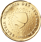 20 eurocent Olanda dritto