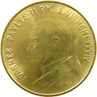 20 Lire Città del Vaticano Giovanni Paolo II 1984 dritto