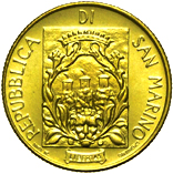 200 Lire San Marino 1988 dritto