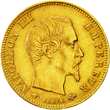 10 Franchi oro Secondo Impero testa nuda modulo grande dritto
