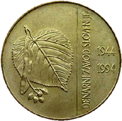 5 Talleri 1994 Istituto Monetario di Slovenia verso