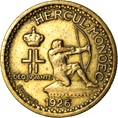 50 centesimi Luigi II dritto