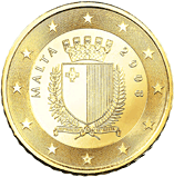 50 eurocent Malta dritto