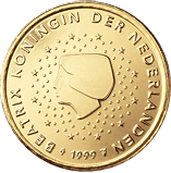 50 eurocent Netherlands obverse