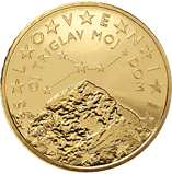 50 eurocent Slovenia dritto