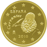 50 eurocent Spagna dritto 2 serie