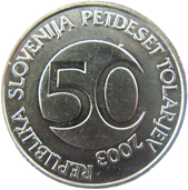 50 Talleri Slovenia dritto