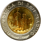 500 Lire San Marino 1993 dritto