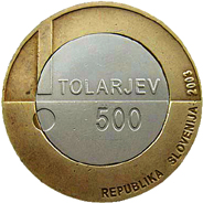 500 Talleri 2003 Slovenia dritto